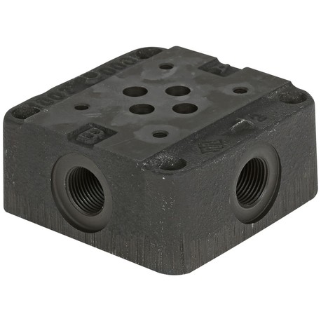 CETOP 3/NK6 3/8 1-PAIKKAINEN POHJALEVY TERÄS